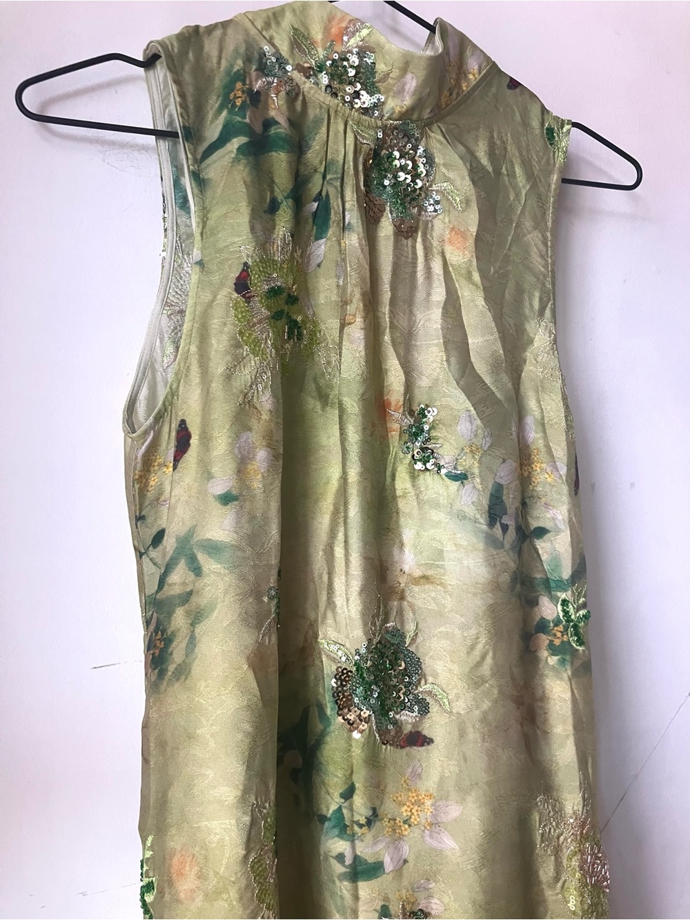 Few Moda o.p.t Naia Floral green Maxi Dress - Picture 7 of 9